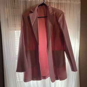 Pink blazer size XXL